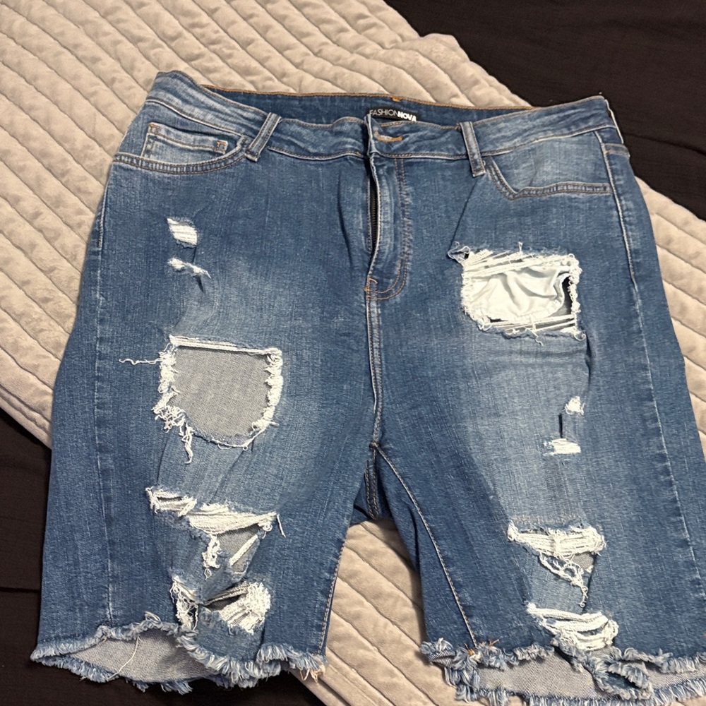 Fashion Nova Classic Blue Denim Jeans